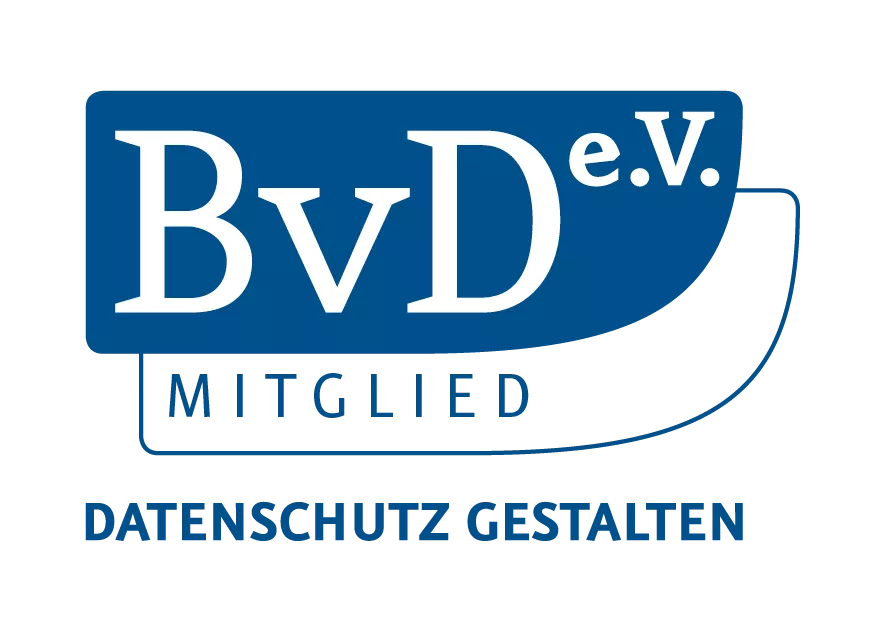 Logo des Berufsverbandes für Datenschutzbeauftragte, BvD e.V.
